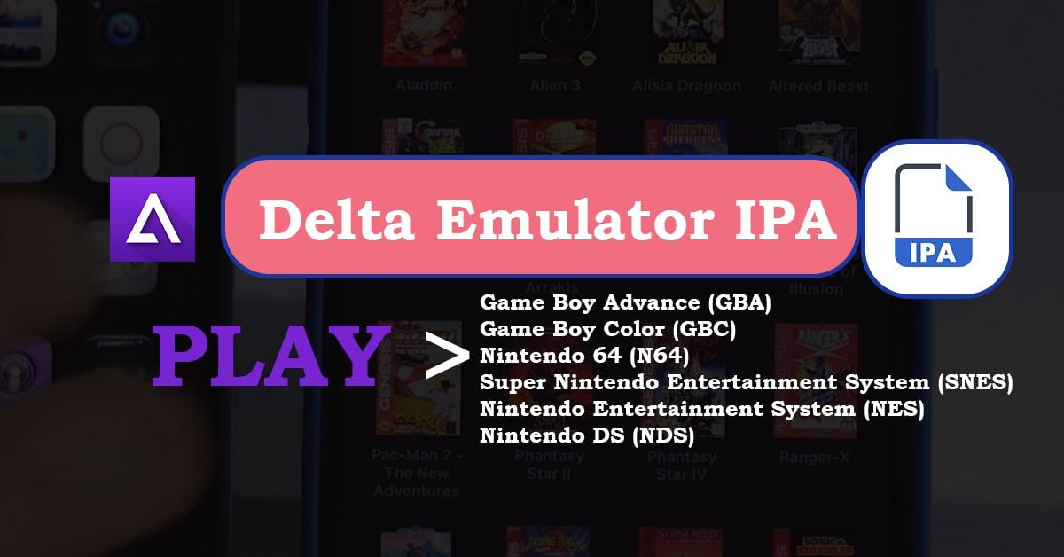 Delta Emulator IPA