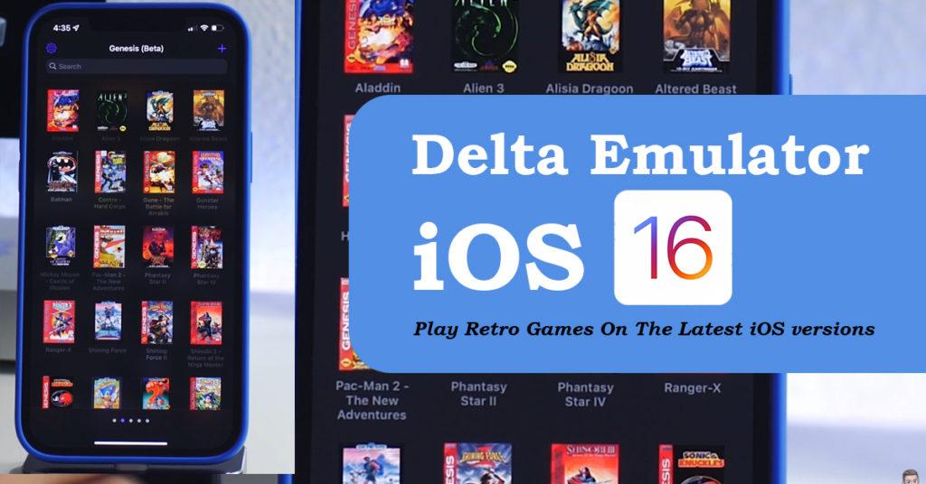 Delta emulator iOS 16
